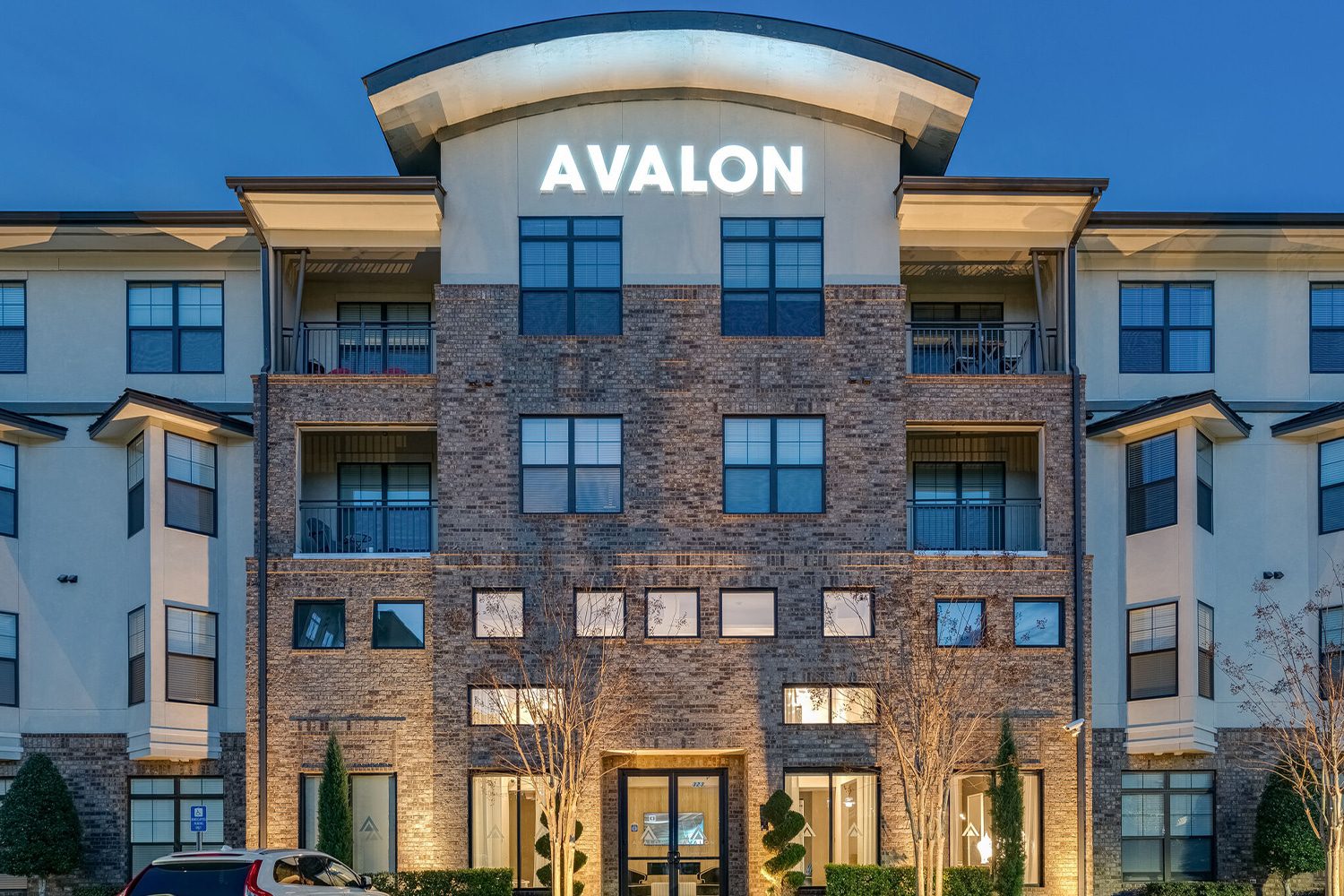 a large brick building